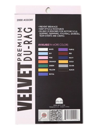 画像2: KING J VELVET PREMIUM DU-RAG #2003