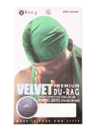 画像1: KING J VELVET PREMIUM DU-RAG #2002