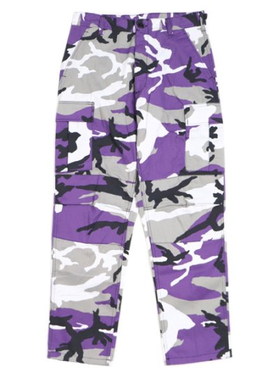 画像1: ROTHCO BDU PC CAMO PANTS-ULTRA VIOLET CAMO