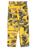 ROTHCO BDU PC CAMO PANTS-STINGER YELLOW