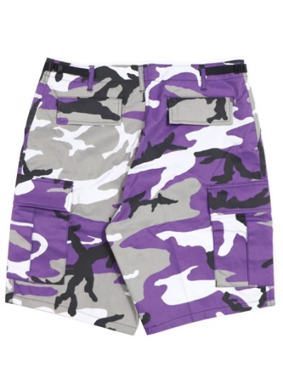 画像2: ROTHCO BDU PC CAMO SHORTS-ULTRA VIOLET CAMO