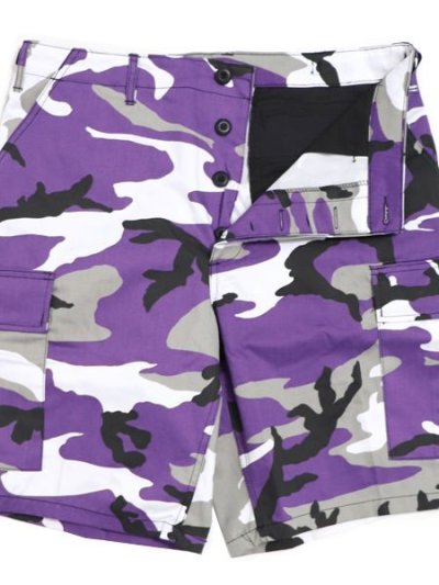 画像5: ROTHCO BDU PC CAMO SHORTS-ULTRA VIOLET CAMO