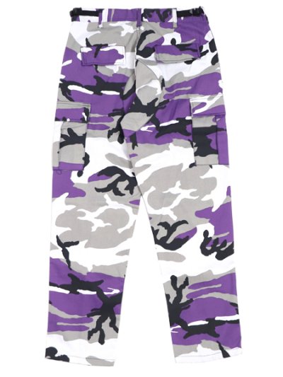 画像2: ROTHCO BDU PC CAMO PANTS-ULTRA VIOLET CAMO