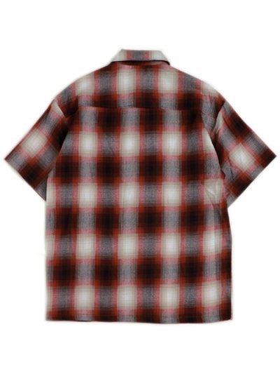 画像2: CALTOP FL PLAID S/S SHIRT RED/WHITE