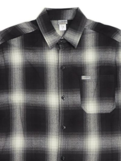 画像3: 【送料無料】CALTOP FL PLAID L/S SHIRT BLACK/IVORY