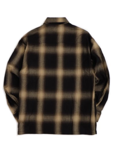 画像2: CALTOP FL PLAID L/S SHIRT BROWN/KHAKI