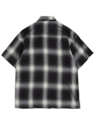 画像2: CALTOP FL PLAID S/S SHIRT BLACK/IVORY