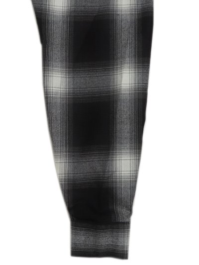 画像8: 【送料無料】CALTOP FL PLAID L/S SHIRT BLACK/IVORY