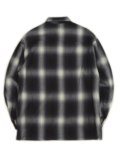 画像2: CALTOP FL PLAID L/S SHIRT BLACK/IVORY