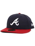 NEW ERA LP 59FIFTY AUTH ATLANTA BRAVES HM