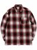 画像1: CALTOP FL PLAID L/S SHIRT RED/WHITE (1)