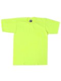 PRO CLUB HEAVY WEIGHT S/S TEE-SAFETY GREEN