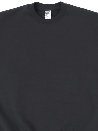 画像3: 【送料無料】LOS ANGELES APPAREL 14oz HEAVY FLEECE PULLOVER CREW-BLACK