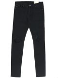 【送料無料】mnml X1 STRETCH DENIM BLACK