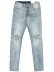 画像1: 【送料無料】mnml X1 STRETCH DENIM LIGHT BLUE (1)