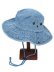 画像1: NEW HATTAN DENIM SAFARI HAT-LIGHT BLUE (1)
