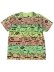 画像1: 【MEGA SALE】GECKO HAWAII TIE DYE GECKO WALL TEE GREEN/YELLOW/RED (1)
