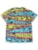 画像2: 【MEGA SALE】GECKO HAWAII TIE DYE GECKO WALL TEE AQUA/PINK/YELLOW (2)