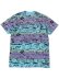 画像1: 【MEGA SALE】GECKO HAWAII TIE DYE GECKO WALL TEE PURPLE/BLUE/GREEN (1)