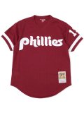 【送料無料】MITCHELL & NESS AUTHENTIC MESH BP-JOHN.K #19 PHILLIES