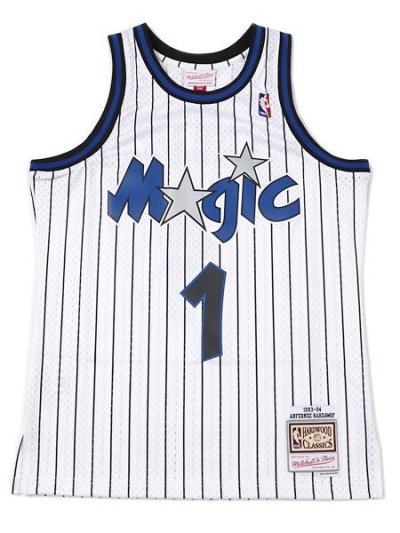 画像1: 【送料無料】MITCHELL & NESS SWINGMAN JERSEY MAGIC 93 #1 A.HARDAWAY