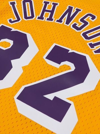 画像7: 【送料無料】MITCHELL & NESS SWINGMAN JERSEY LAKERS 84 #32 M.JOHNSON
