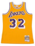 【送料無料】MITCHELL & NESS SWINGMAN JERSEY LAKERS 84 #32 M.JOHNSON