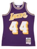 【送料無料】MITCHELL & NESS SWINGMAN JERSEY LAKERS 71 #44 JERRY WEST