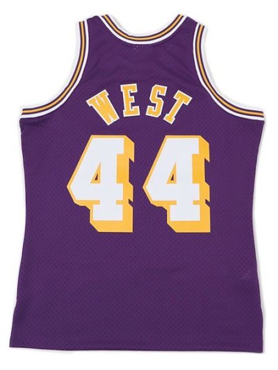 画像2: 【送料無料】MITCHELL & NESS SWINGMAN JERSEY LAKERS 71 #44 JERRY WEST