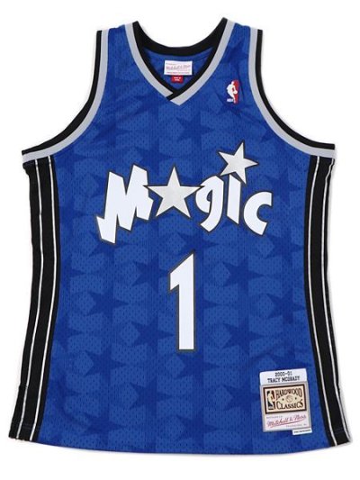 画像1: 【送料無料】MITCHELL & NESS SWINGMAN JERSEY MAGIC 00 #1 T.MCGRADY