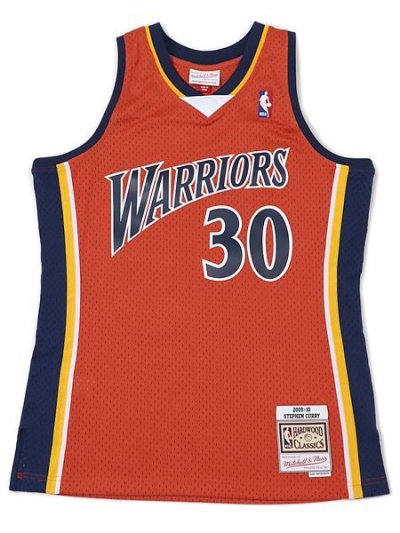 画像1: 【送料無料】MITCHELL & NESS SWINGMAN JERSEY WARRIORS 09 #30 S.CURRY