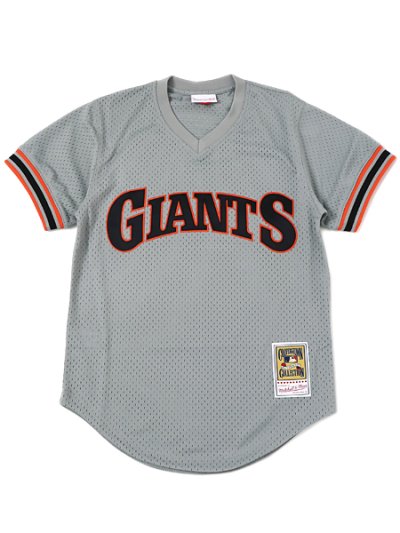 画像1: 【送料無料】MITCHELL & NESS AUTHENTIC MESH BP-W.CLARK 89 #22 GIANTS