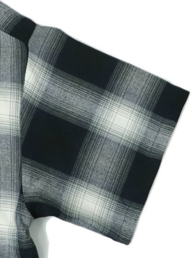 画像6: CALTOP FL PLAID S/S SHIRT NAVY/IVORY