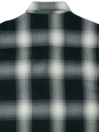 画像4: CALTOP FL PLAID S/S SHIRT NAVY/IVORY