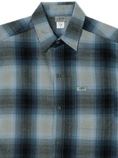 画像3: CALTOP FL PLAID S/S SHIRT SKY BLUE/GREY