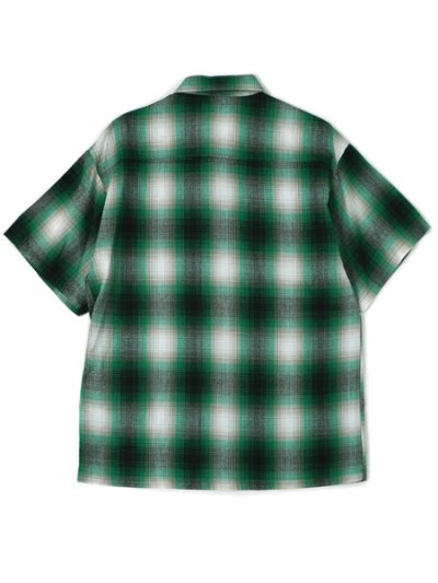 画像2: CALTOP FL PLAID S/S SHIRT GREEN/WHITE