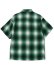 画像2: CALTOP FL PLAID S/S SHIRT GREEN/WHITE (2)