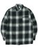 画像1: CALTOP FL PLAID L/S SHIRT NAVY/IVORY (1)