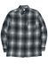 画像1: CALTOP FL PLAID L/S SHIRT GREY/WHITE (1)