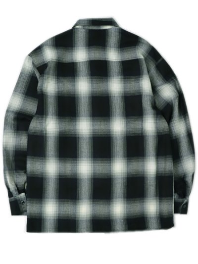 画像2: CALTOP FL PLAID L/S SHIRT NAVY/IVORY