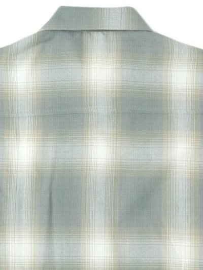 画像4: 【送料無料】CALTOP FL PLAID L/S SHIRT LIGHT GREY/WHITE