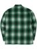 画像2: CALTOP FL PLAID L/S SHIRT GREEN/WHITE (2)