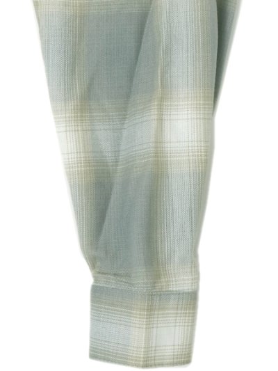 画像7: 【送料無料】CALTOP FL PLAID L/S SHIRT LIGHT GREY/WHITE