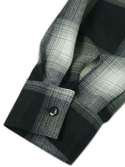 画像8: 【送料無料】CALTOP FL PLAID L/S SHIRT NAVY/IVORY