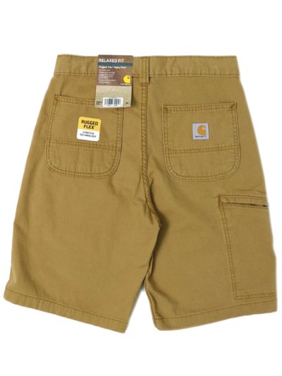 画像2: 【SALE】CARHARTT RUGGED FLEX RIGBY SHORT HICKORY