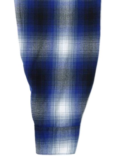 画像7: 【送料無料】CALTOP FL PLAID L/S SHIRT ROYAL BLUE/WHITE
