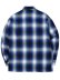 画像2: CALTOP FL PLAID L/S SHIRT ROYAL BLUE/WHITE (2)