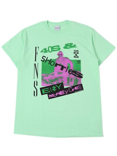 画像1: 【MEGA SALE】40s & Shorties EAZY MONEY TEE MINT