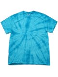 【MEGA SALE】COLORTONE CD101 5.4oz TIE DYE TEE SPIDER TURQ