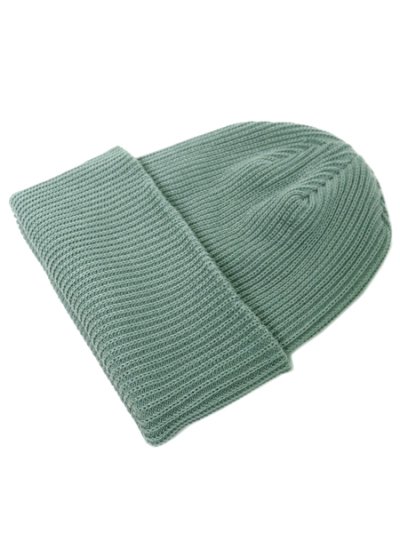 画像2: ADVANCE COTTON ACRYLIC BEANIE-OLIVE GREY